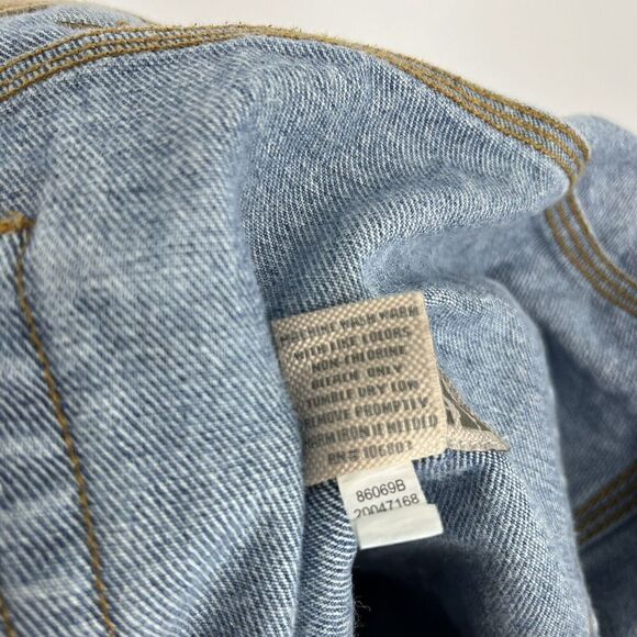 Duluth Trading Jeans Size 44x30 Mens Blue Ballroom Flex Straight Leg Medium Wash - Picture 9 of 9